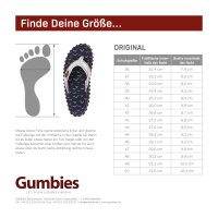Gumbies Zehentrenner Sandale Seaside  39