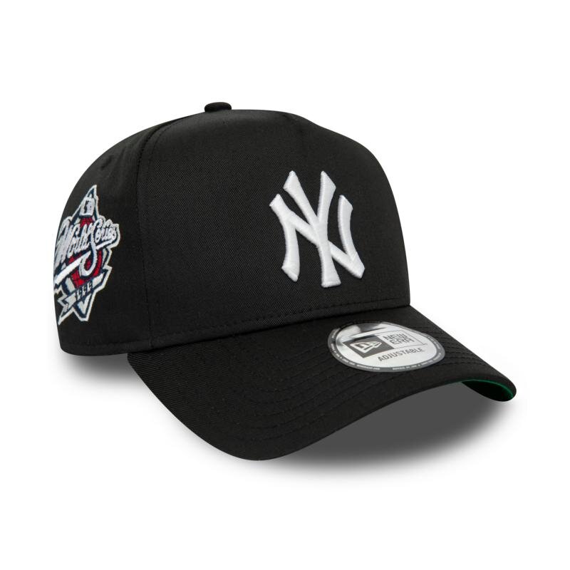 New Era Snapback Patch Cap Yankees 9forty schwarz