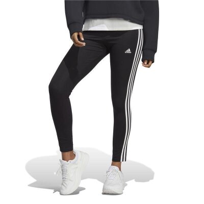 Adidas Leggings HW 3-Stripes schwarz/weiß XL