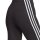 Adidas Leggings W FI 3-Stripes schwarz/weiß L
