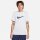Nike T-Shirt Swoosh "NSW SP SS" weiß/hyper turq M