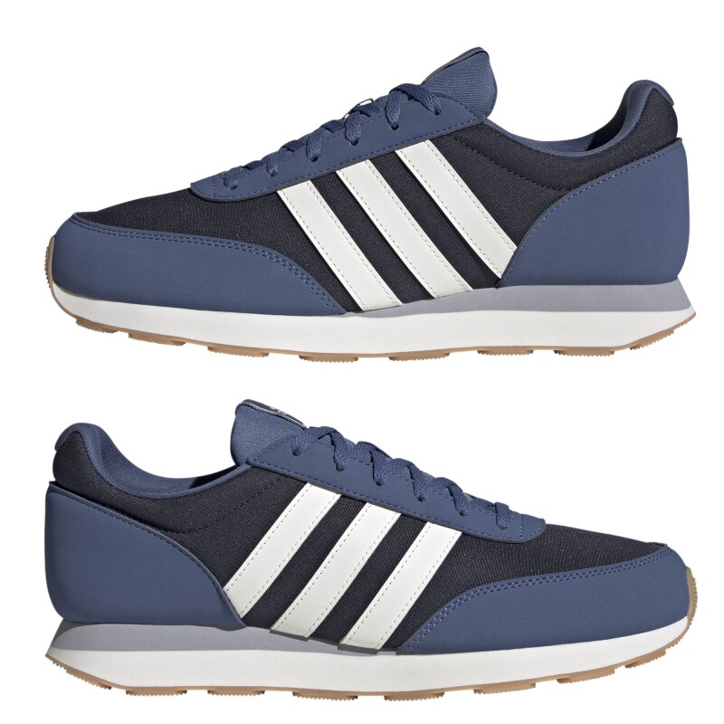 Adidas Run | Stormbreaker.de, 59,99 blau/weiß legink 60s Sneaker 3.0