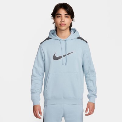 Nike Kapuzenpullover "NSW SP FLC" Hoodie armory blau L