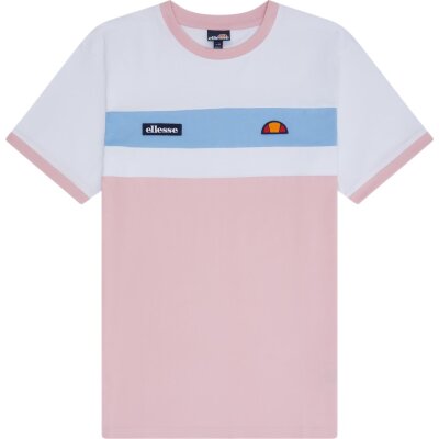 Ellesse T-Shirt "Blockadi" weiß/light pink L | 50