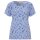 Ragwear Plus T-Shirt "Mintt Flower Comfy" blau 46