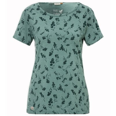 Ragwear Plus T-Shirt "Mintt Flower Comfy" ocean green