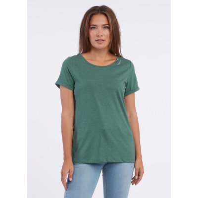 Ragwear T-Shirt "Fllorah Comfy Gots" pine green L