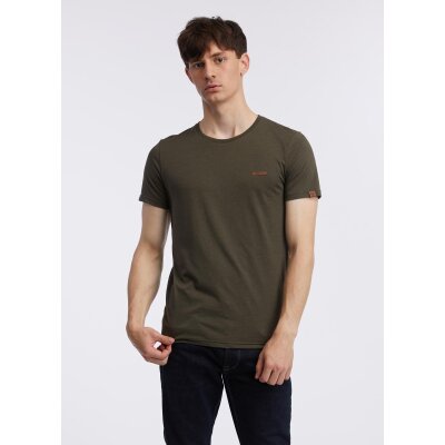 Ragwear T-Shirt "Nedie Core" vegan Shirt dark oliv M
