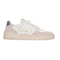 HUB Court L68 Off White/Leaf Green/Light Beige