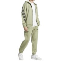 Adidas Zip Hoodie Future Icon 3-Stripes Teengreen