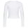 Karl Kani Longsleeve Short Rib Small Signature White