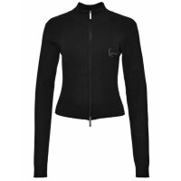 Karl Kani Jacke Chest SignatureTwo-Way Knit Black