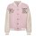 Karl Kani College Jacke Retro Patch Star Logo Rose/Light Sand