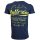 Yakuza Premium T-Shirt YPS 3712 Dark Blue