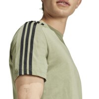 Adidas T-Shirt Sportswear Essential Single 3-Stripes Teengreen